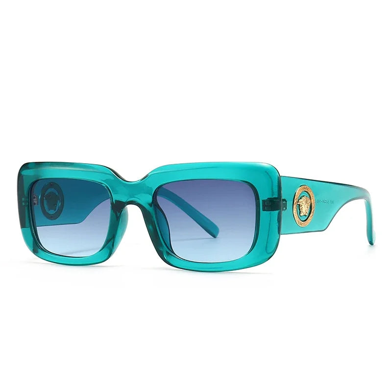 Hot Sale Fashion Sunglasses for Women European American Street Photography Ins Popular Model Square Sunglasses UV400 Men Shades