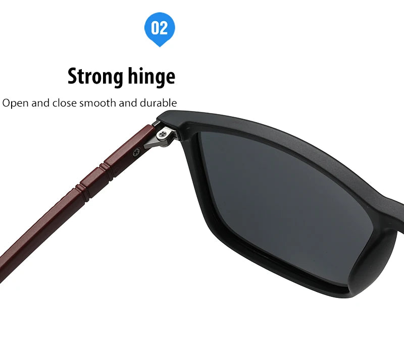 Women Men Cool TR90 Polarized Sunglasses UV400 Protection Brand Driving Gafas Oculos De Sol Sun Glasses With Original Box