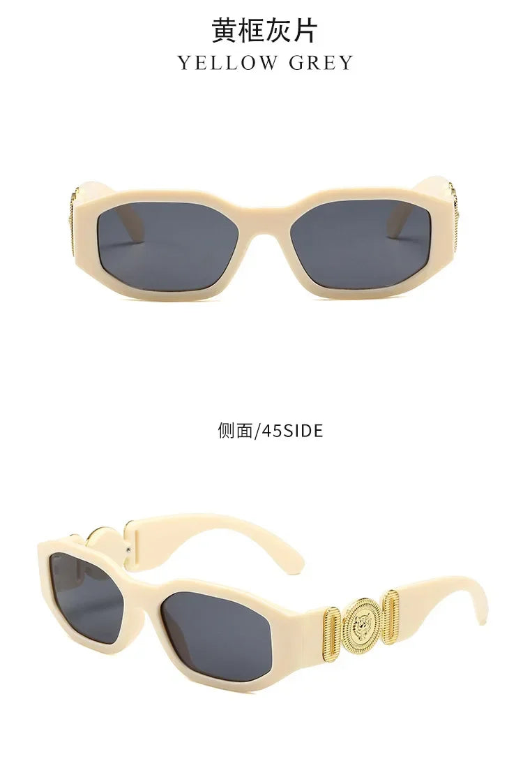 Small Rectangle Sunglasses Men Women Square Sun Glasses Travel Shades Vintage Retro UV400 Lunette Soleil Femme Gafas De Sol