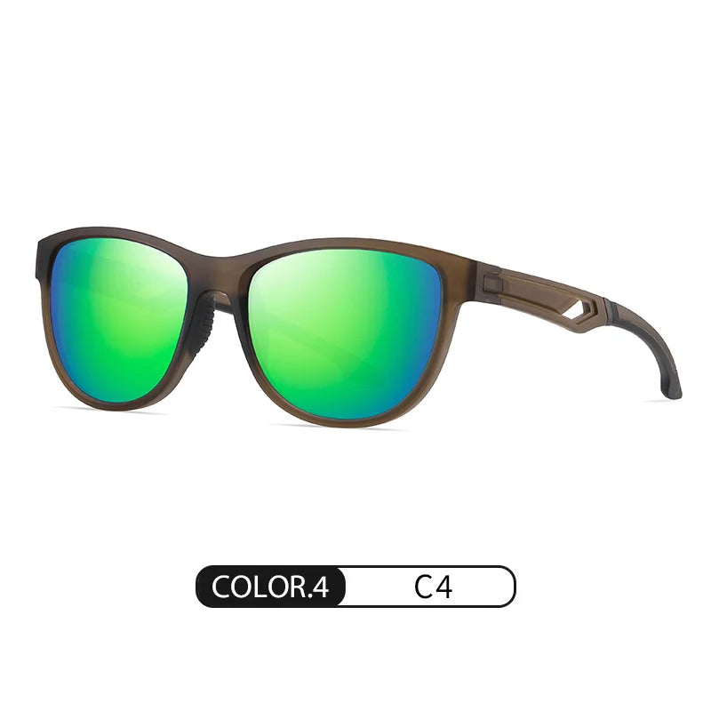 Reven Jate S12107 Men Polarized Sunglasses UV400 Good Quality Polarized Man Sunwear Protection from Strong Sunlight