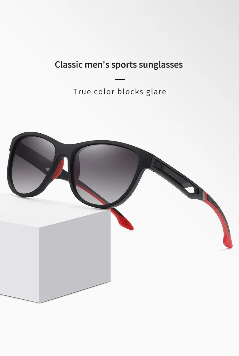 Reven Jate S12107 Men Polarized Sunglasses UV400 Good Quality Polarized Man Sunwear Protection from Strong Sunlight