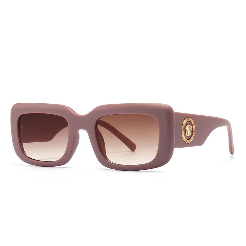 Hot Sale Fashion Sunglasses for Women European American Street Photography Ins Popular Model Square Sunglasses UV400 Men Shades