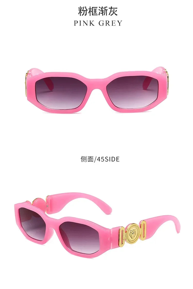Small Rectangle Sunglasses Men Women Square Sun Glasses Travel Shades Vintage Retro UV400 Lunette Soleil Femme Gafas De Sol