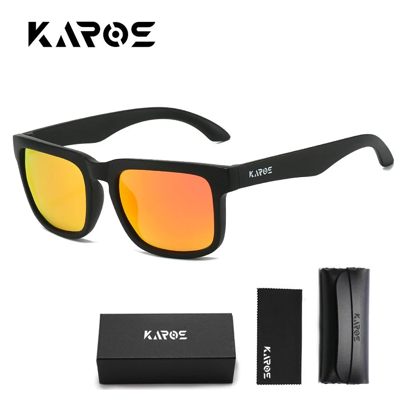 HR Fashion Polarized Sunglasses Women Men Outdoor Sports Glasses Ultra light UV400 Eyewear Retro Fishing Driving Sun Shades