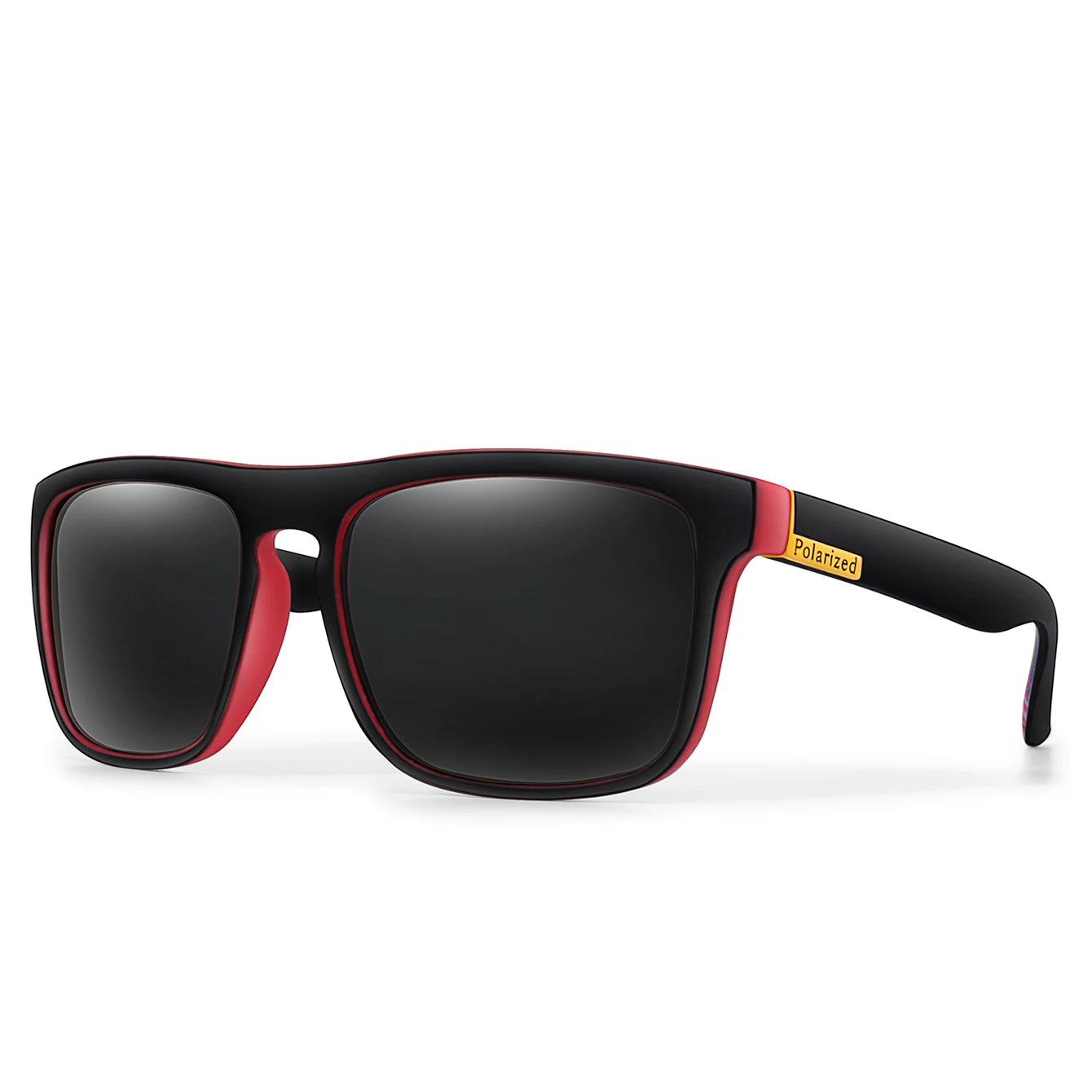 Retro Style Square Frame Polarized Cycling Sunglasses Men Night Vision Car Driving Sunglass Dirt Bike Motorcycle Glasses UV400