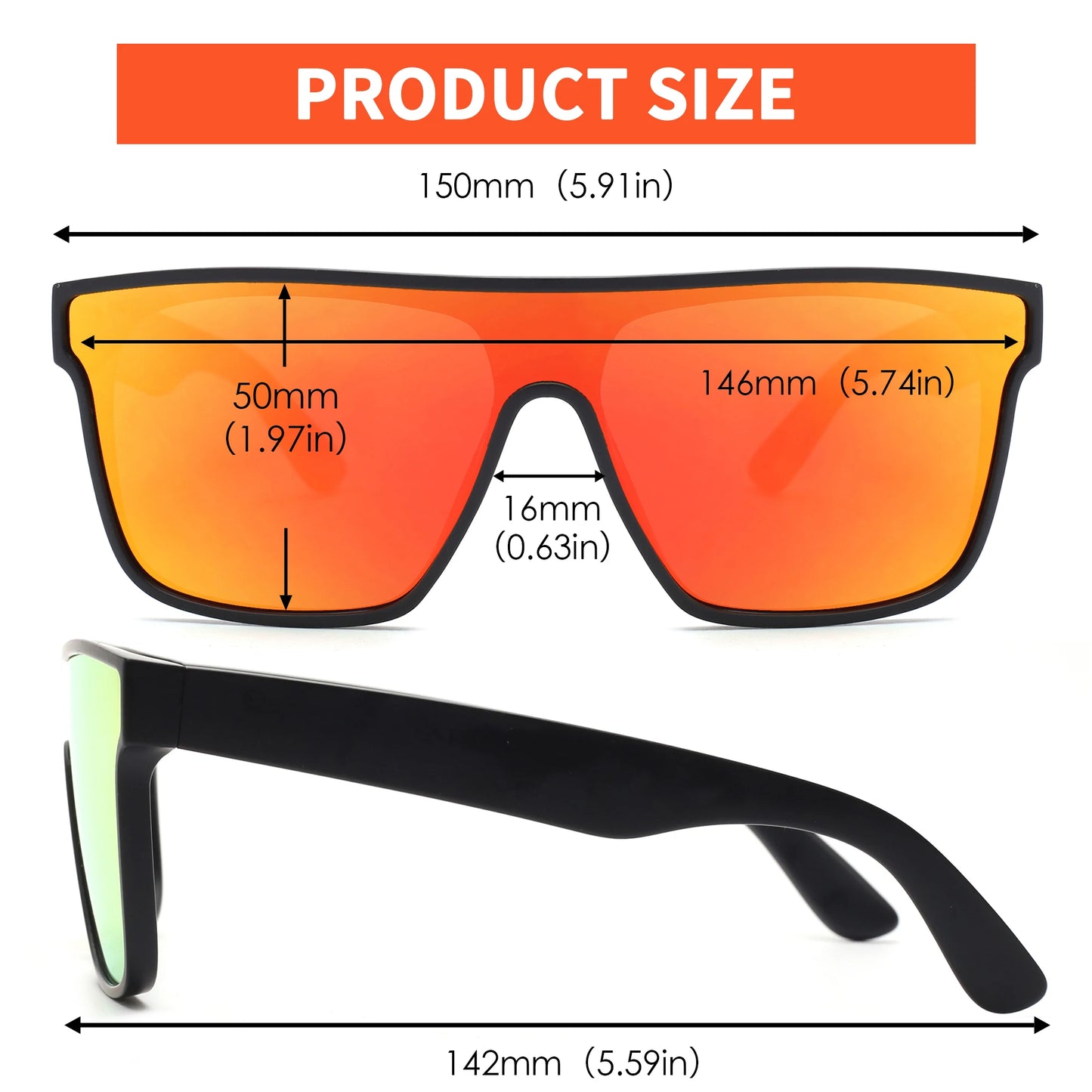 Fashion Travel Luxury Vintage Polarized Sunglasses For Men Women Driving Anti-glare Sun Glasses Eyewear UV400