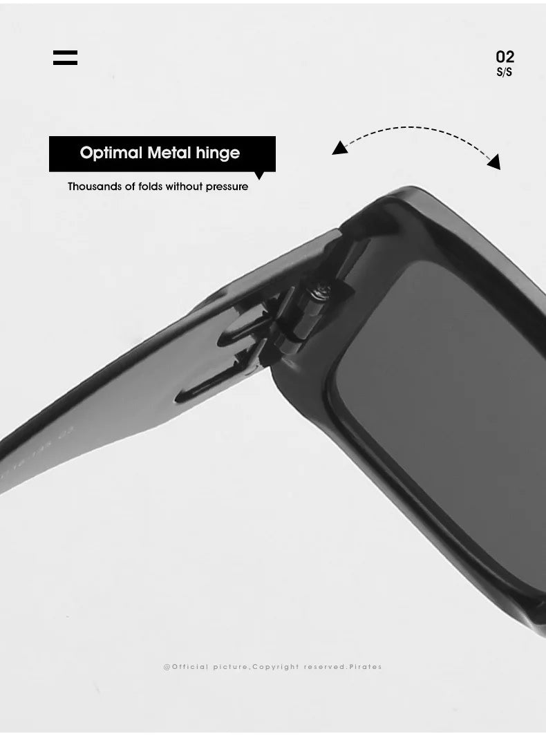 Oversized Square Sunglasses Women Fashion 2024 New Vintage Big Frame Shades Men Sun Glasses UV400 Eyewear Oculos Gafas De Sol