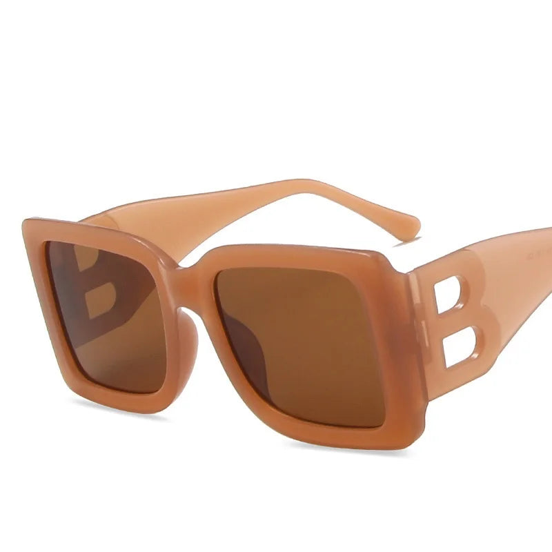 Oversized Square Sunglasses Women Fashion 2024 New Vintage Big Frame Shades Men Sun Glasses UV400 Eyewear Oculos Gafas De Sol