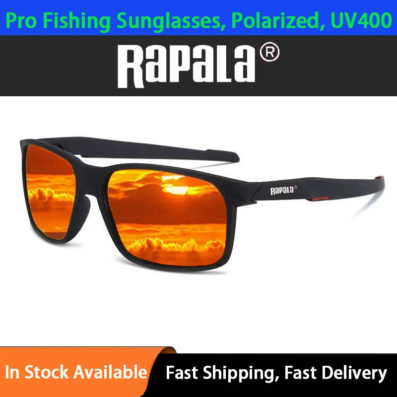 New Rapala Fashional Polarized Sunglasses Outdoor Mountaineering Anti-ultraviolet Polarized Sunglasses Riding Fishing Sunglasses