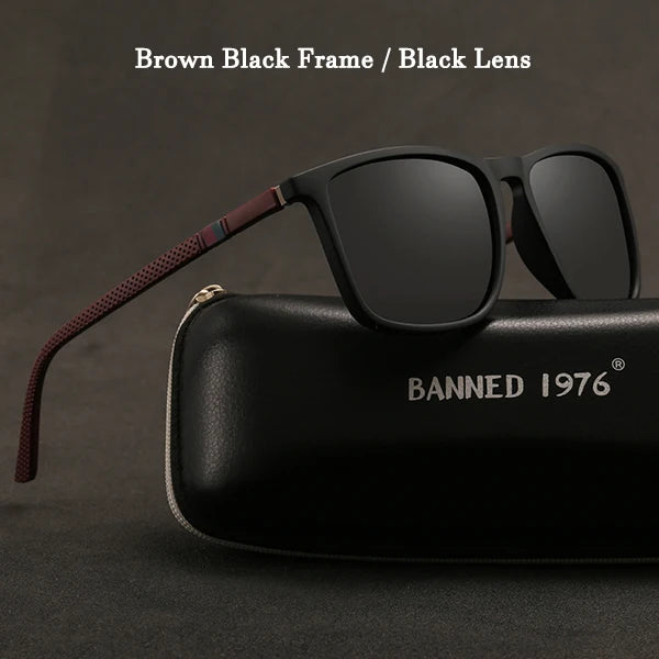 Women Men Cool TR90 Polarized Sunglasses UV400 Protection Brand Driving Gafas Oculos De Sol Sun Glasses With Original Box