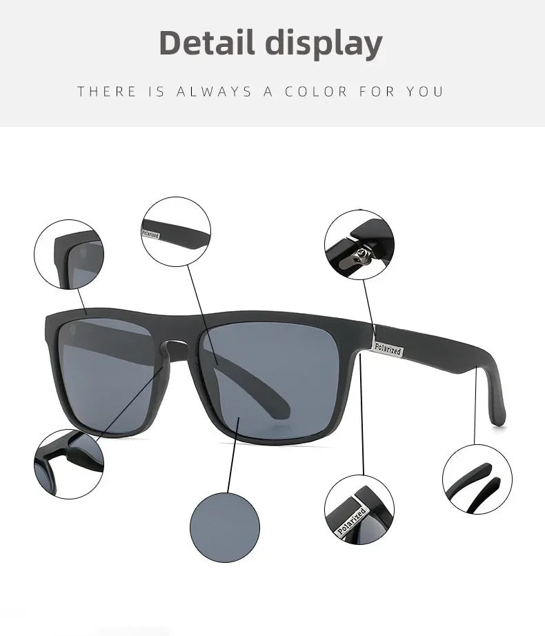 2024 Fashion Polarized Color Changing Sunglasses Men Night Vision Car Driving Sunglass Dirt Bike Motorcycle Cycling Glasses