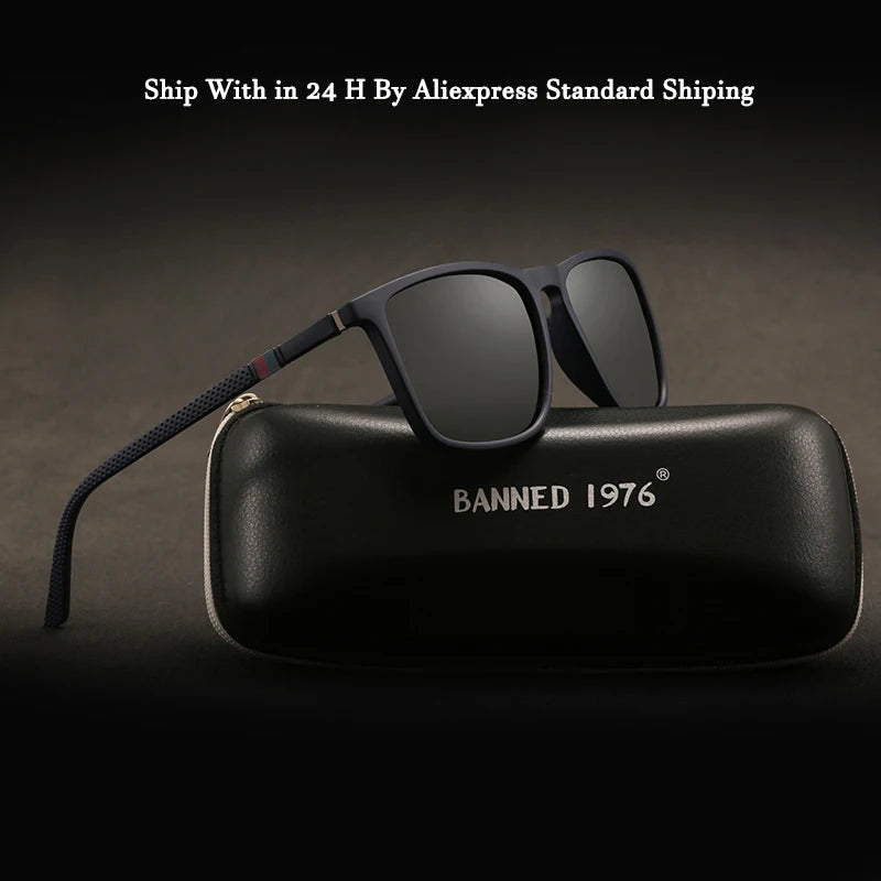 Women Men Cool TR90 Polarized Sunglasses UV400 Protection Brand Driving Gafas Oculos De Sol Sun Glasses With Original Box
