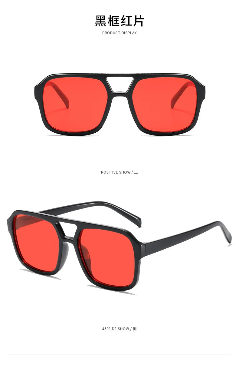 New Small Frame Sunglasses Men's Classic Vintage Square Sun Glasses Women's Outdoor Leisure Eyewear UV400 Oculos De Sol