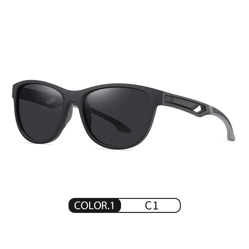 Reven Jate S12107 Men Polarized Sunglasses UV400 Good Quality Polarized Man Sunwear Protection from Strong Sunlight