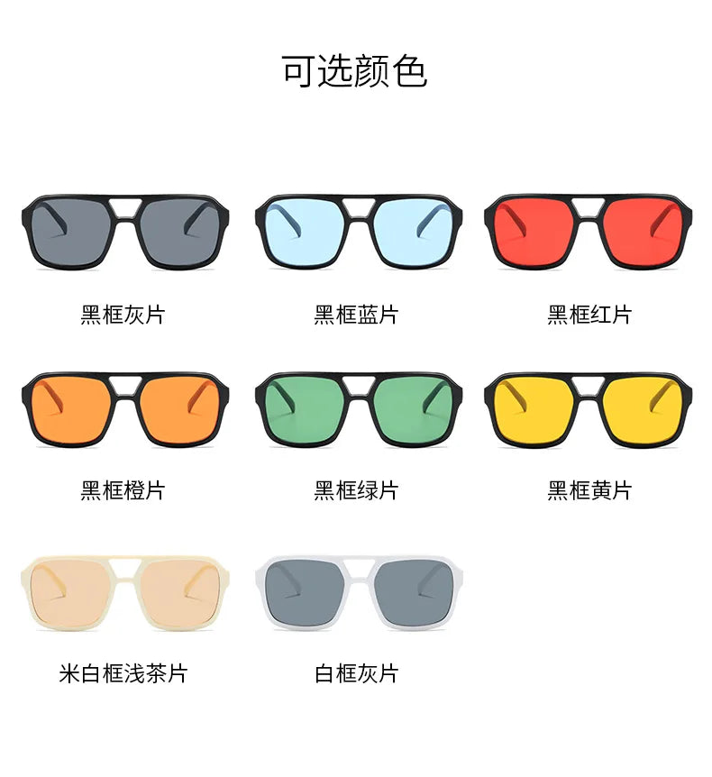 New Small Frame Sunglasses Men's Classic Vintage Square Sun Glasses Women's Outdoor Leisure Eyewear UV400 Oculos De Sol